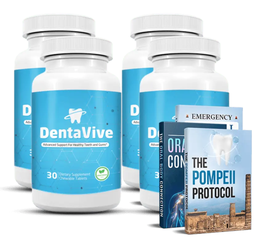 Dentavive 4 Bottles